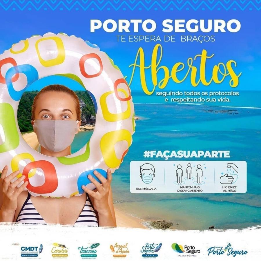Casa Porto Mar America Praia Порту-Сегуру Экстерьер фото